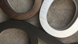 Modern 5″ Black / Blue LED Numbers