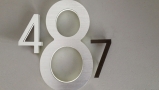 Modern 8″ Backlit LED House Numbers