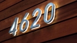 Modern 8″ Backlit LED House Numbers