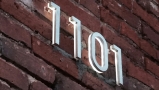Modern 8″ Backlit LED House Numbers