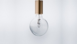 Purity LED Pendant – Brass