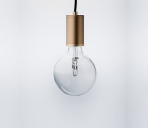 Purity LED Pendant – Brass