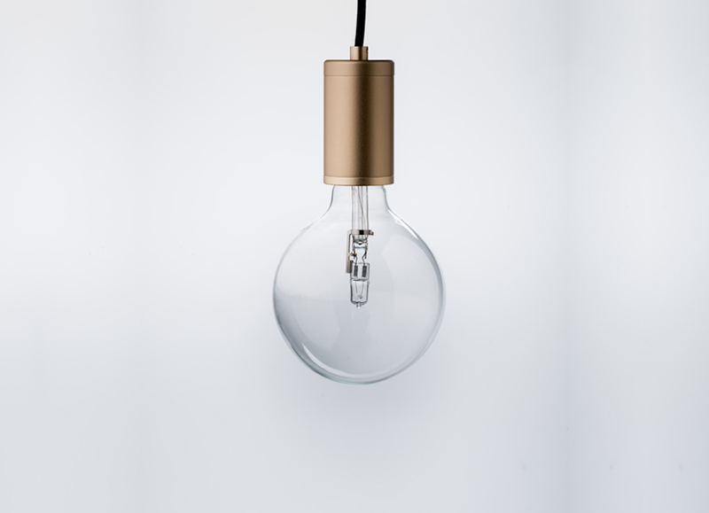 Purity LED Pendant – Brass