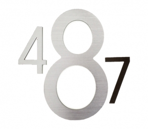 Modern 16″ Lighted LED House Numbers