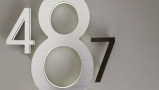 Modern 16″ Lighted LED House Numbers