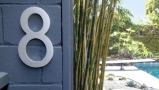 Modern 16″ Lighted LED House Numbers