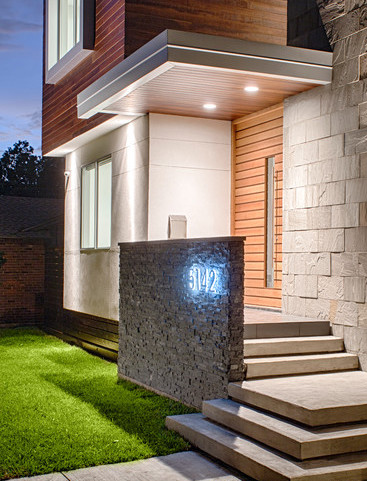 Modern 16″ Lighted LED House Numbers