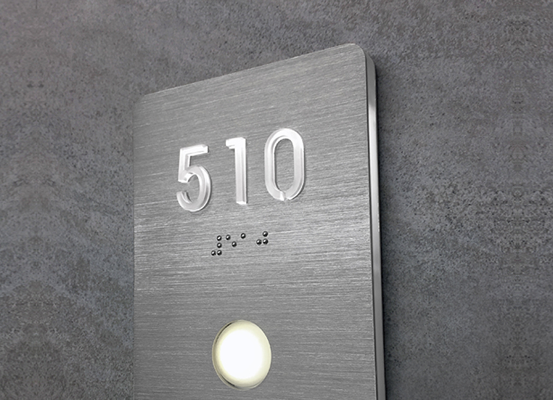 Led Room Numbers Lighted