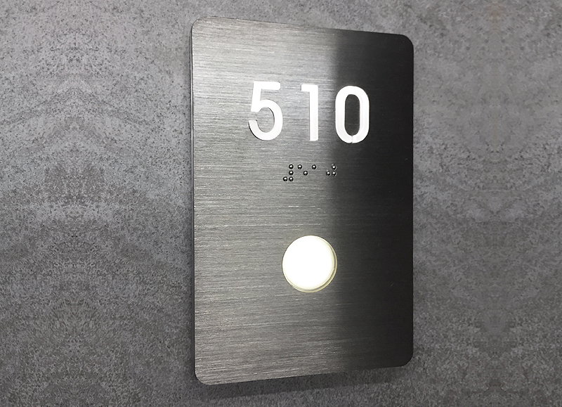 Led Room Numbers Lighted