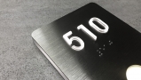 Led Room Numbers Lighted