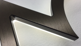 Modern Neutra 8″ Bronze Backlit Numbers