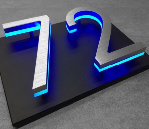 5″ Panel Backplate for Numbers