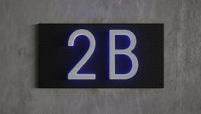 5″ Panel Backplate for Numbers