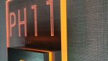 Floating Clear Horizontal Number Sign + Doorbell