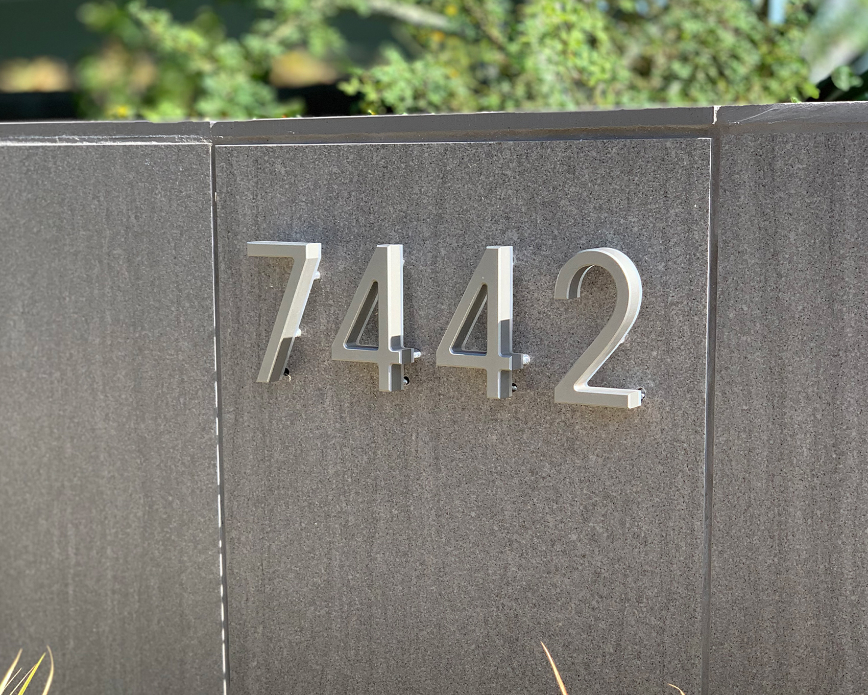 3″ Backlit Outdoor LED House Numbers