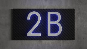 Carbon Fiber Backplate for 8″ Numbers