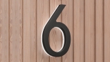 Modern 24″ Lighted House Numbers