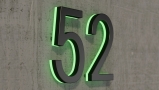 Modern 24″ Lighted House Numbers