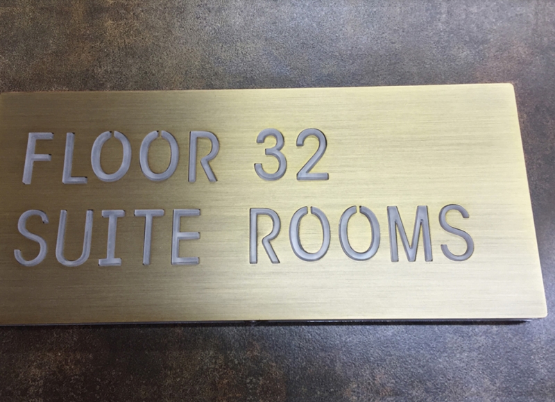 Illuminated Sign Plaques