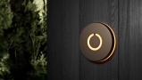 Round Touch Doorbell Bronze