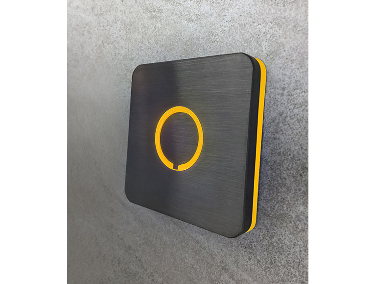 Touch Doorbell Button Bronze