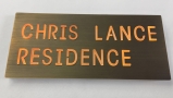 Illuminated Sign Plaques