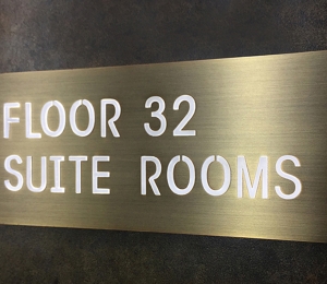 Illuminated Sign Plaques