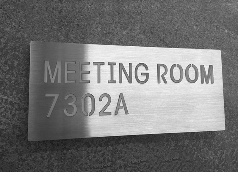 LED Directional Room Signage