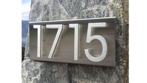 Panel Backplate for 8″ Numbers