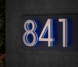Panel Backplate for 8″ Numbers