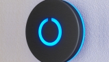 Black Touch Doorbell Round Button