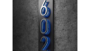 5″ Vertical Panel Backplate for Numbers