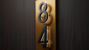 5″ Vertical Panel Backplate for Numbers