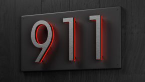 Panel Backplate for 8″ Numbers