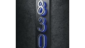 Vertical Backplate for 8″ Numbers