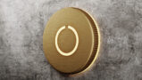 Round Touch Doorbell Brass