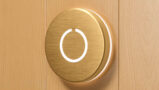 Round Touch Doorbell Brass