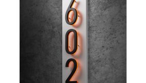 Vertical Backplate 10″ Numbers