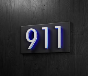 Panel Backplate 10″ Numbers & Letters