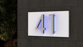Panel Backplate 10″ Numbers & Letters