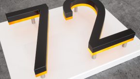 Panel Backplate 10″ Numbers & Letters