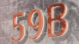 10″ Backlit Classic House Letters and Numbers