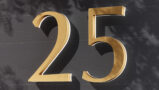 Lighted 10″ House Numbers Classic