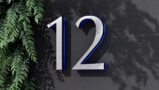 Lighted 10″ House Numbers Classic