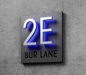 5″ Panel Plaque Sign For Address Sign
