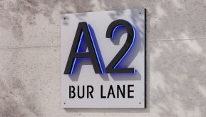 5″ Panel Plaque Sign For Address Sign