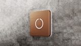 Square Cooper Touch Doorbell Button