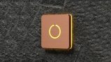 Square Cooper Touch Doorbell Button