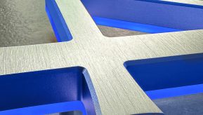 Classic 10″ Brushed Lighted Numbers & Letters