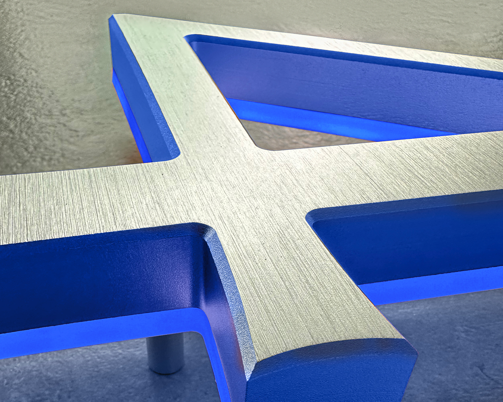 Classic 10″ Brushed Lighted Numbers & Letters
